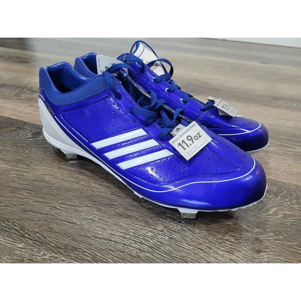 Adidas asiZero Diamond King Low Baseball Men's Cleats‎ size 11.5